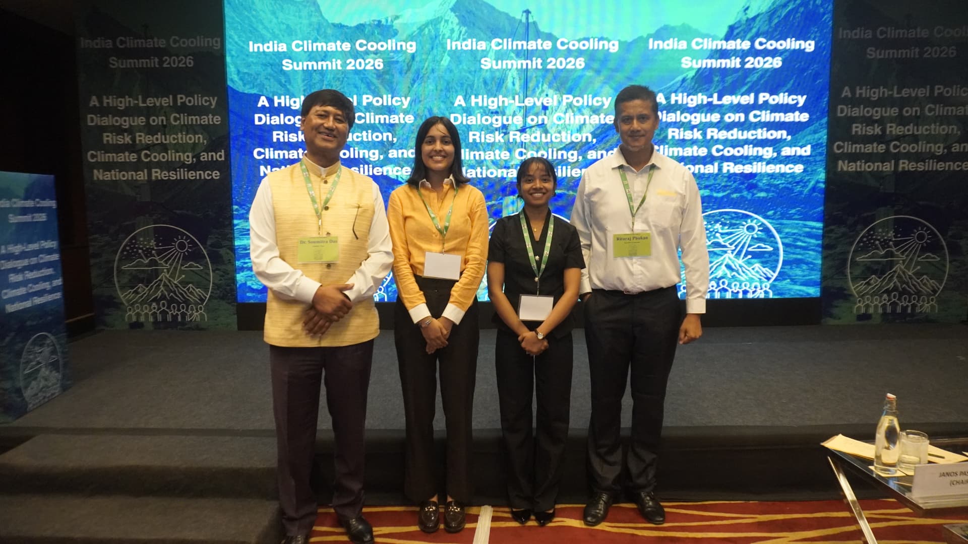 MEER representatives at the India Climate Cooling Summit 2026 in New Delhi